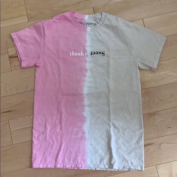 Ariana Grande Tops - Arianna Grande T-Shirt pink & cream sz S